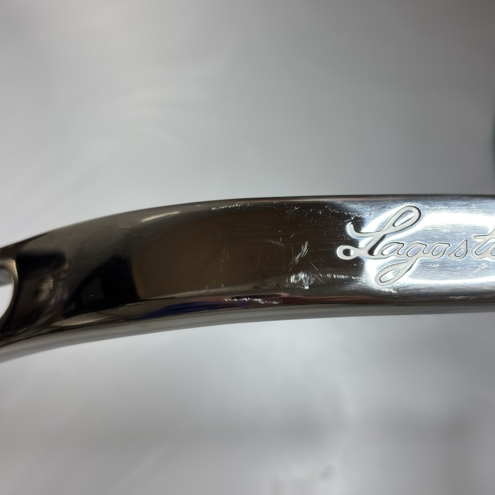 LAGOSTINA Tri-Ply Hammered Copper 10" Sauté Pan Skillet Cooking J3 L59 8220 - Picture 8 of 9
